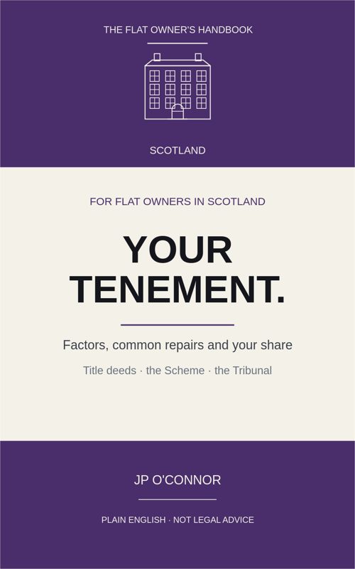 Cover of Your Tenement.